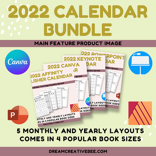 Calendar Bundle (1) 2022 Calendar Bundle