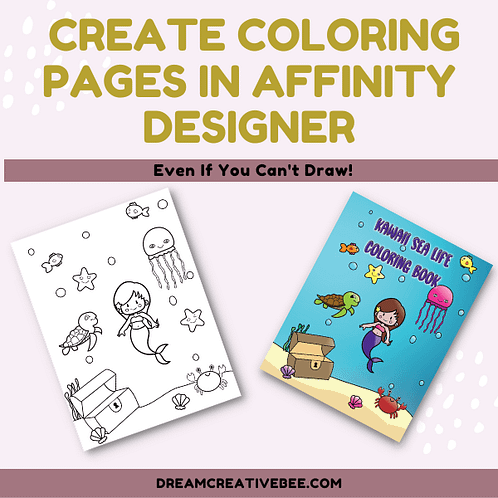 Create Coloring Pages in Affinity Designer
